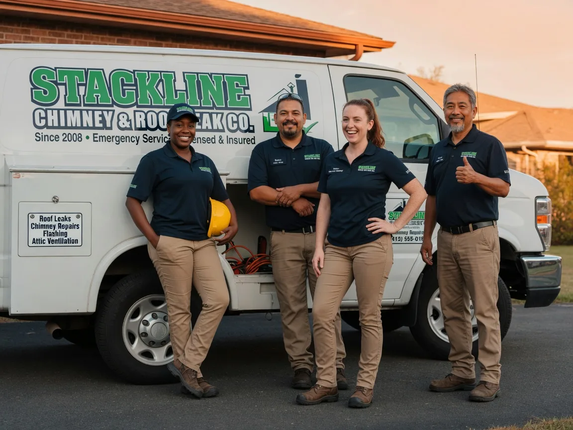 Chimney flashing repair company in Glenville, WV